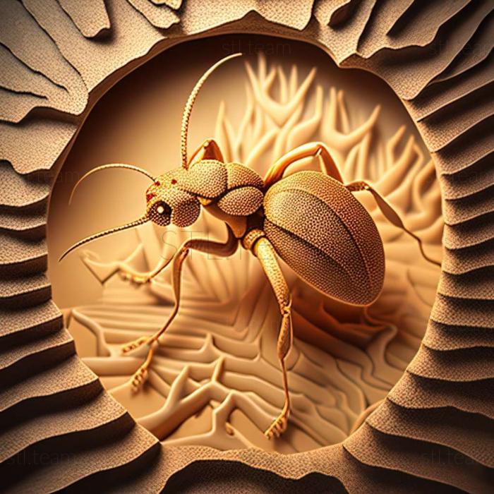 3D model Pheidole zoster (STL)